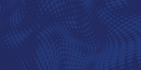 Obraz premium abstract halftone texture blue background in geometric style with technology digital background. Dots pop art comics with summer background.