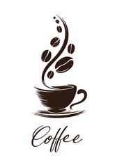 coffee cup logo