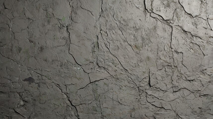 Gray textured wall with a rough surface and artistic plaster finish, ideal for background design. High-resolution bitmap image.