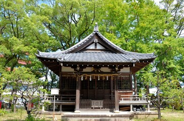 Fototapeta premium 九華公園 鎮国守国神社