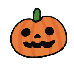 ハロウィーンのカボチャ