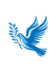 dove with wings