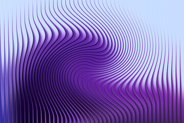 Digital Wave Convergence – Flowing Gradient Lines in Purple Tones