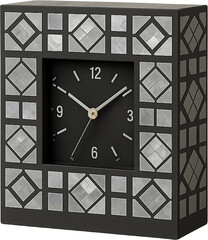 나전칠기탁상시계_모던디자인_직사각형