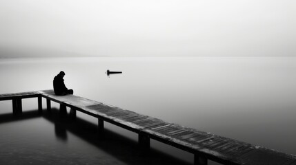 Outdoor Life Scenes: Park Benches with Elderly Couples, Autumn Gardens & Lake/River Landscapes