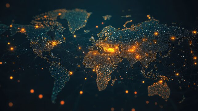 optimization minimalist supply chain map illumination