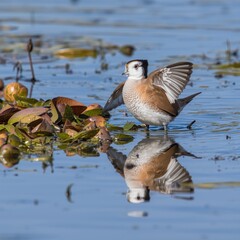 ducks in the lake