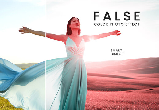 Dramatic False Color Photo Effect