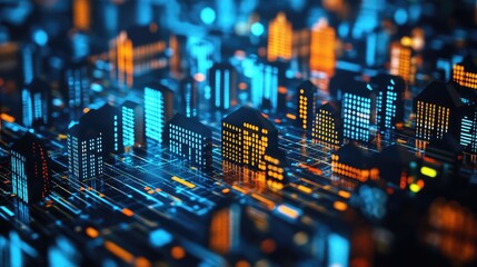 prices high contrast data stream from the housing market