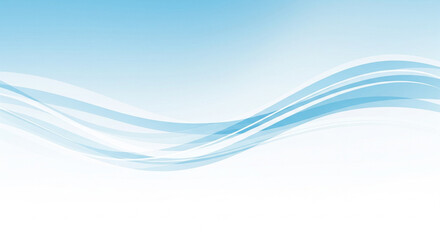 Minimalist Corporate Abstract Blue Gradient Background for Presentation