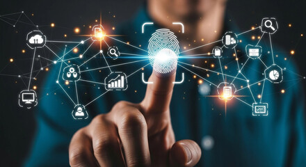Fingerprint Authentication Technology and Digital Network