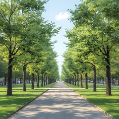 Fototapeta premium path in the park