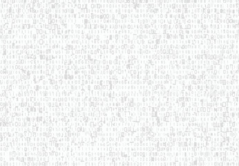 Abstract background with binary code. Data and technology concept., Art & Illustration