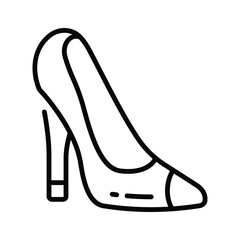 High Heel Icon for Fashion, Shopping, and Online Clothing Stores