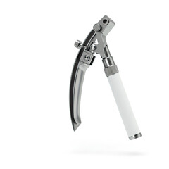 Naklejka premium layngoscope on white background