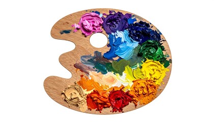 Colorful artist's palette (1)