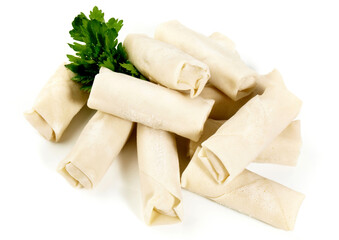 Uncooked Spring Rolls - Fast Food