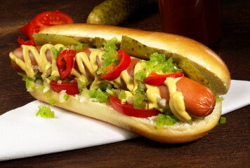 Hot Dog Chicago Style - Fast Food