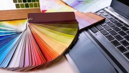 explore a vibrant range of hues with an open pantone color sample catalog to find your perfect shades for design projects