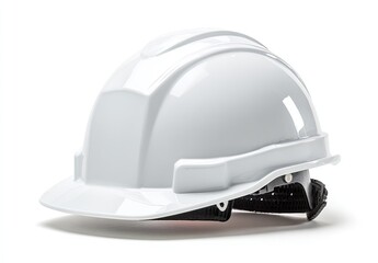 Fototapeta premium White safety helmet