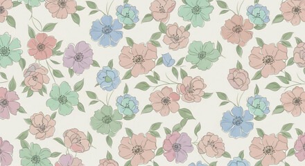 seamless floral pattern