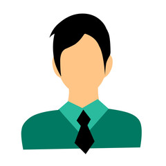 Profile avatar vector illustration