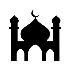 Icon of Mosque vector image