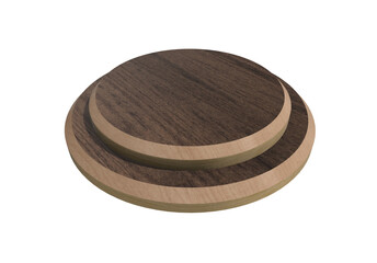 3d Wooden Round Board
