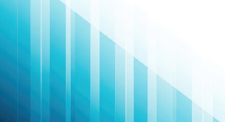 Geometric digital technology concept on an abstract blue futuristic backdrop