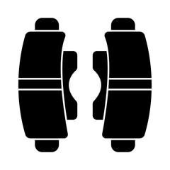 Brake Pads icon design