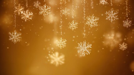 precipitation. Delicate snowflakes drifting through amber light, forming a dreamy bokeh backdrop of winter serenity. travel magazines.
