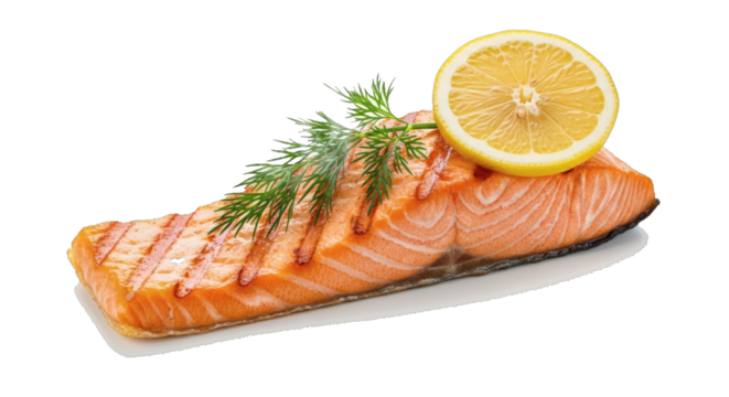 Grilled Salmon Fillet with Lemon and Dill A Delicious and Healthy Meal