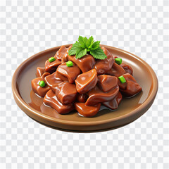 3D Bulgogi Marinated Beef Icon | Korean BBQ, Grilled Meat & Traditional Cuisine