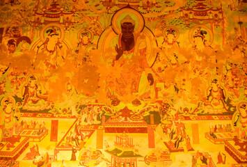 Fototapeta premium World Cultural Heritage the Mogao Grottoes of Dunhuang