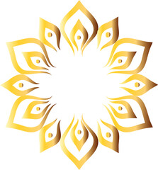 Abstract Gold Petal Frame
Decorative Golden Blossom
Wedding Invitation Gold Border
Luxury Certificate Frame
Diwali Festival Gold Design
Spiritual Golden Mandala