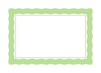 Modern and Unique Certificate Border Design