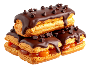  Indulgent New Zealand Moro Bar Pastries on Wooden Plate