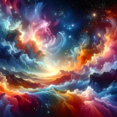 Abstract cosmic landscape