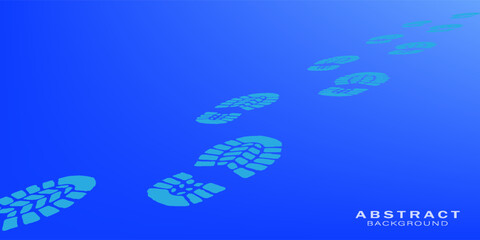 Sneakers footprint vector design Human shoe footprint tracking shoe sole cute feet footprints paws people silhouette follow hiking route vector footstep sign Walking banner walking health