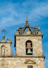 Cathedral tower, braga, portugal