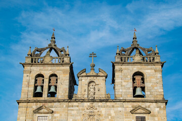 Cathedral tower, braga, portugal