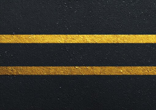 Dark textured surface with two parallel golden stripes