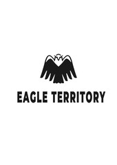 This logo is modern in style with a dominant eagle shape that watches over its territory.