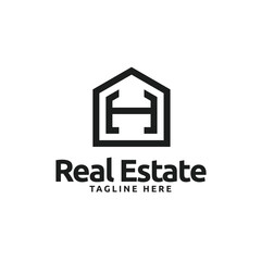 Architecture pentagon logo icon symbol