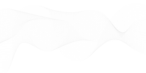 Abstract modern black wavy line business banner background