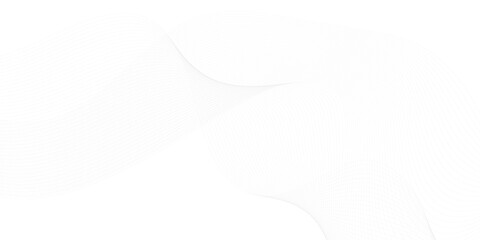 Abstract modern gray wavy line business banner background