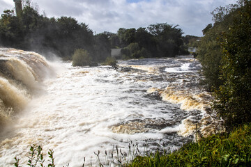 waterfall on the river