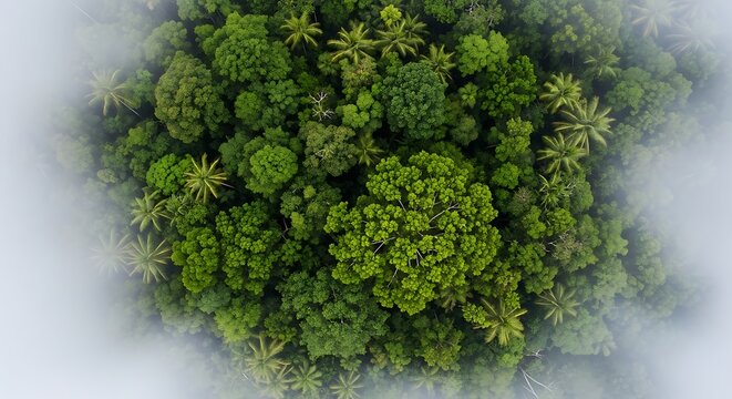 Forest Aerial View.