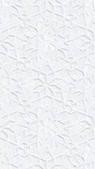 Abstract white pattern