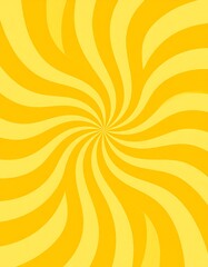 Abstract yellow swirl pattern